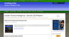 Desktop Screenshot of excitingcebu.com