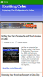 Mobile Screenshot of excitingcebu.com