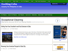 Tablet Screenshot of excitingcebu.com